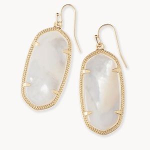 Kendra Scott mother of pearl Elle Earrings